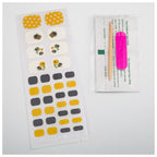 Buzzy Bee Pedicure Nail Wrap Kit