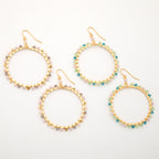 Gold-Plated Bohemian Crystal Earrings
