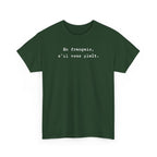 En français s'il vous plaît t-shirt, top for French teacher or French student, Francophone