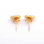 Our Hearts Are With Ukraine Gold Plated Earrings