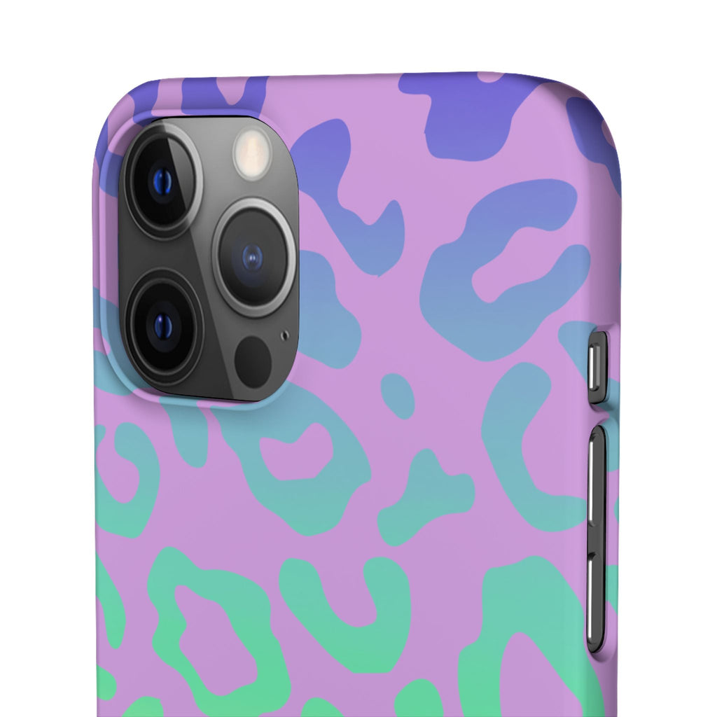 Bespattered Facade Rainbow Leopard Snap Case