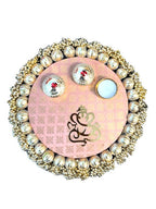 Pooja Thali with Ganesha & Gota