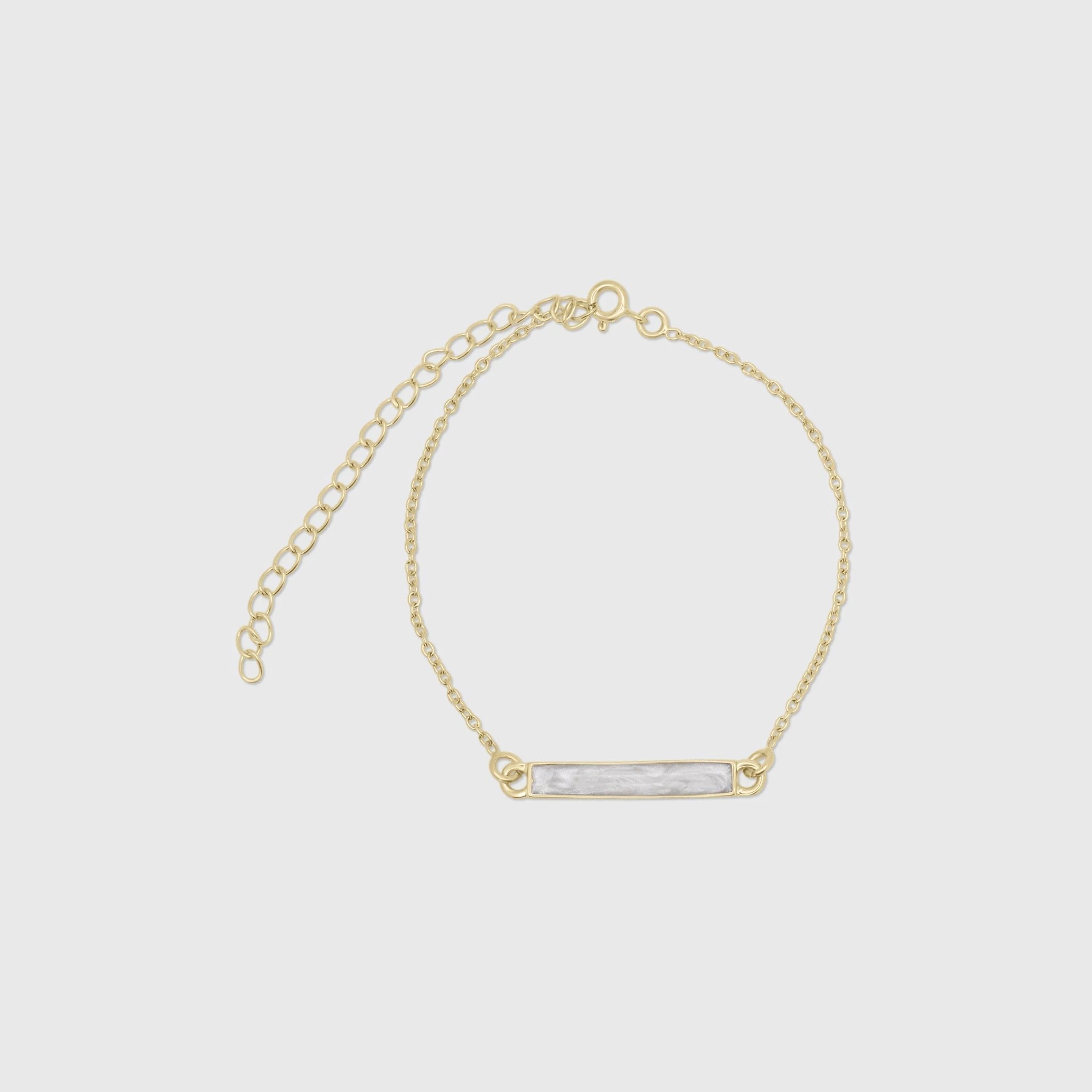 Bar Bracelet by Petals and Keepsakes