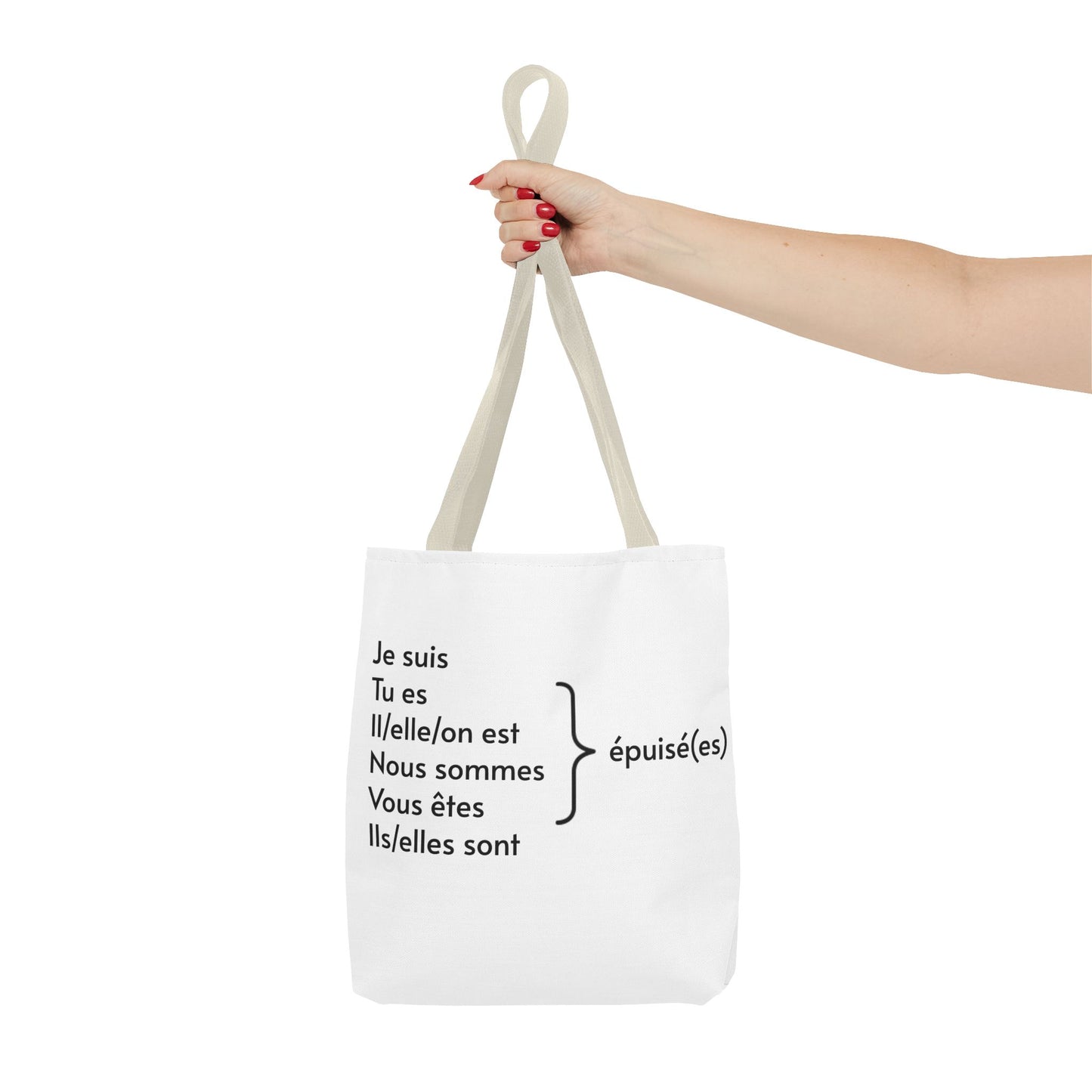 Je suis épuisé (je suis épuisé) Tote bag