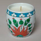 Ceramic Artisan Hand-Poured Candle
