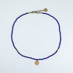 Iraqi Leaf Charm Beaded Necklace