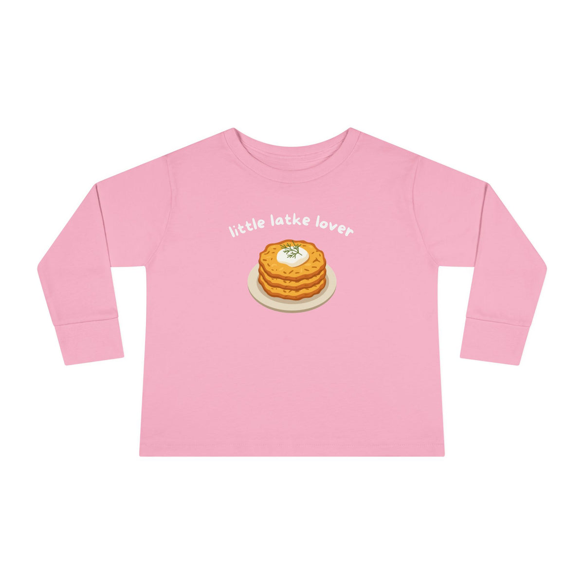 Little Latke Lover Potato Pancake Long Sleeve Tee