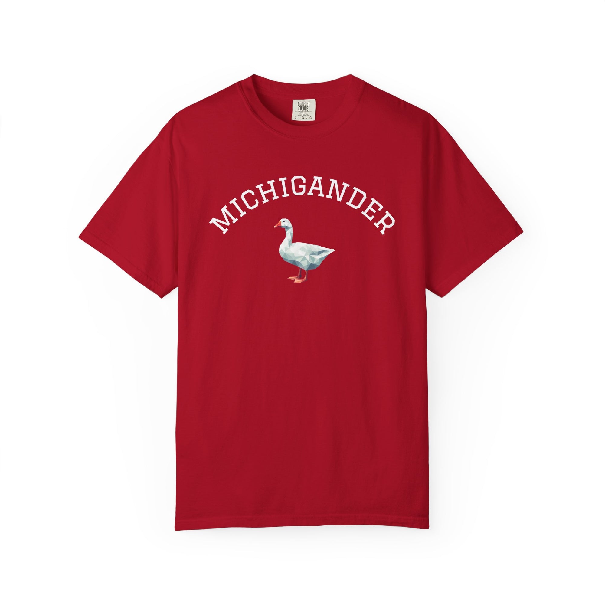Michigander comfort colors adult tee