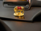 Kamdhenu Idol Figurine for Car Dashboard or Work Desk