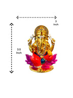 Stone Studded Ganesha Idol