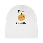 Petite Citrouille (little pumpkin) French Baby Beanie by Printify