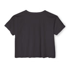 Auf Deutsch, bitte script crop top, German phrase tee, minimalist typography