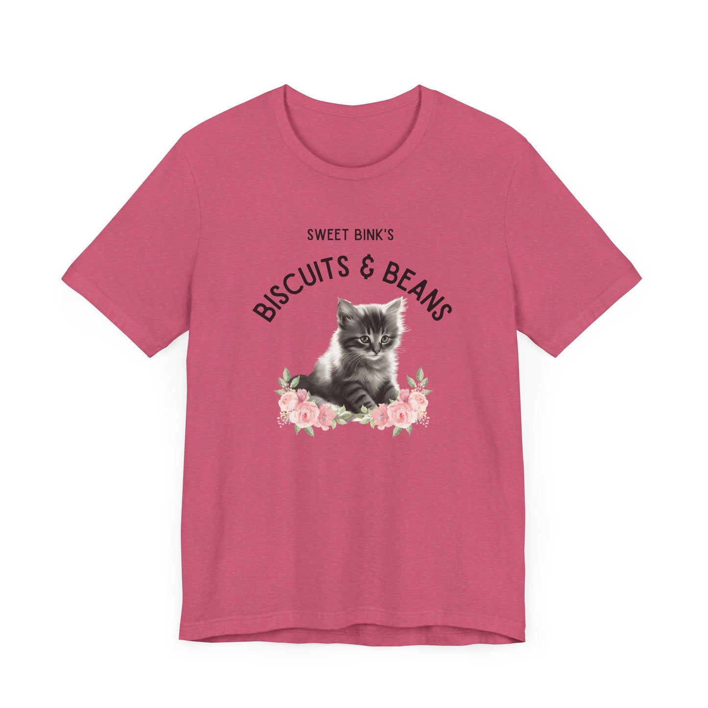 Sweet Bink's Biscuits and Beans cat tee