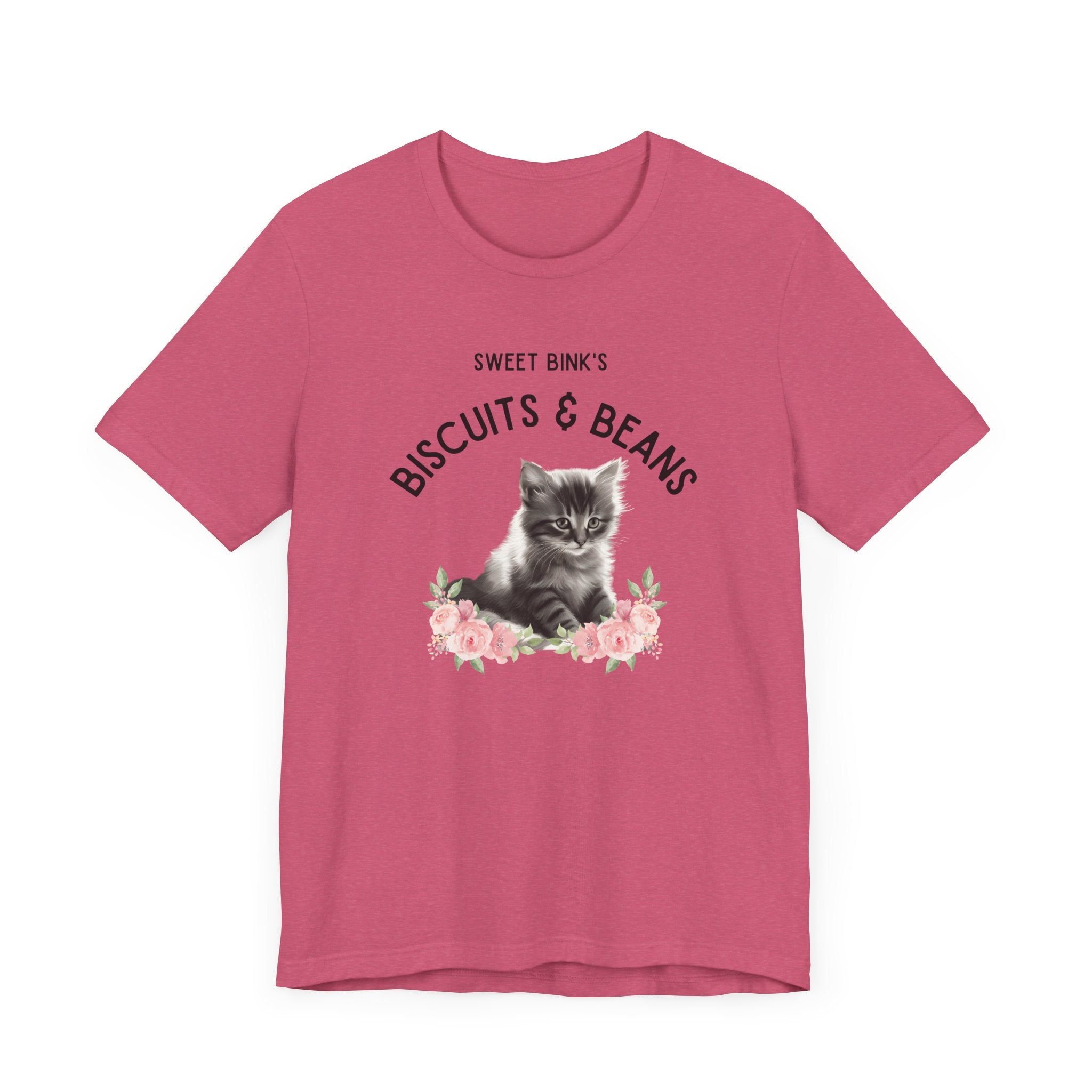 Sweet Bink's Biscuits and Beans cat tee