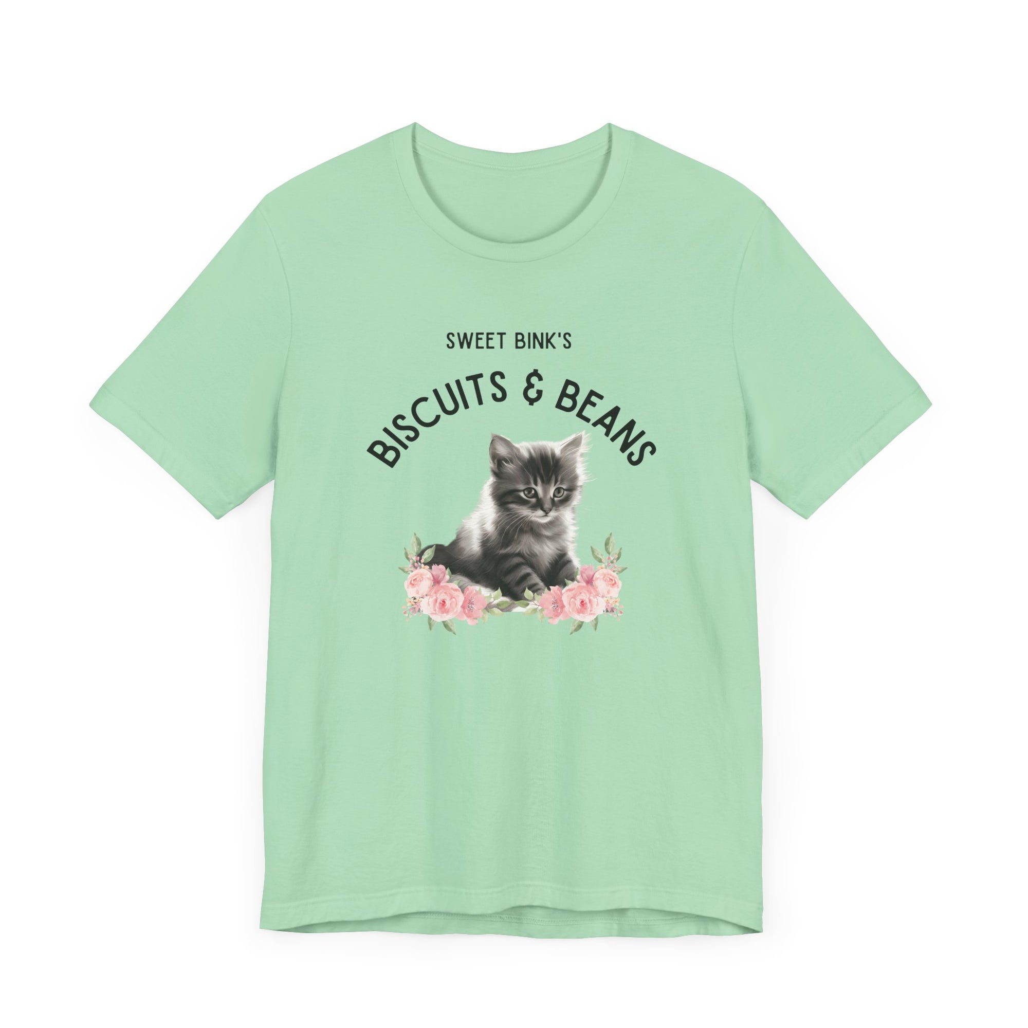 Sweet Bink's Biscuits and Beans cat tee