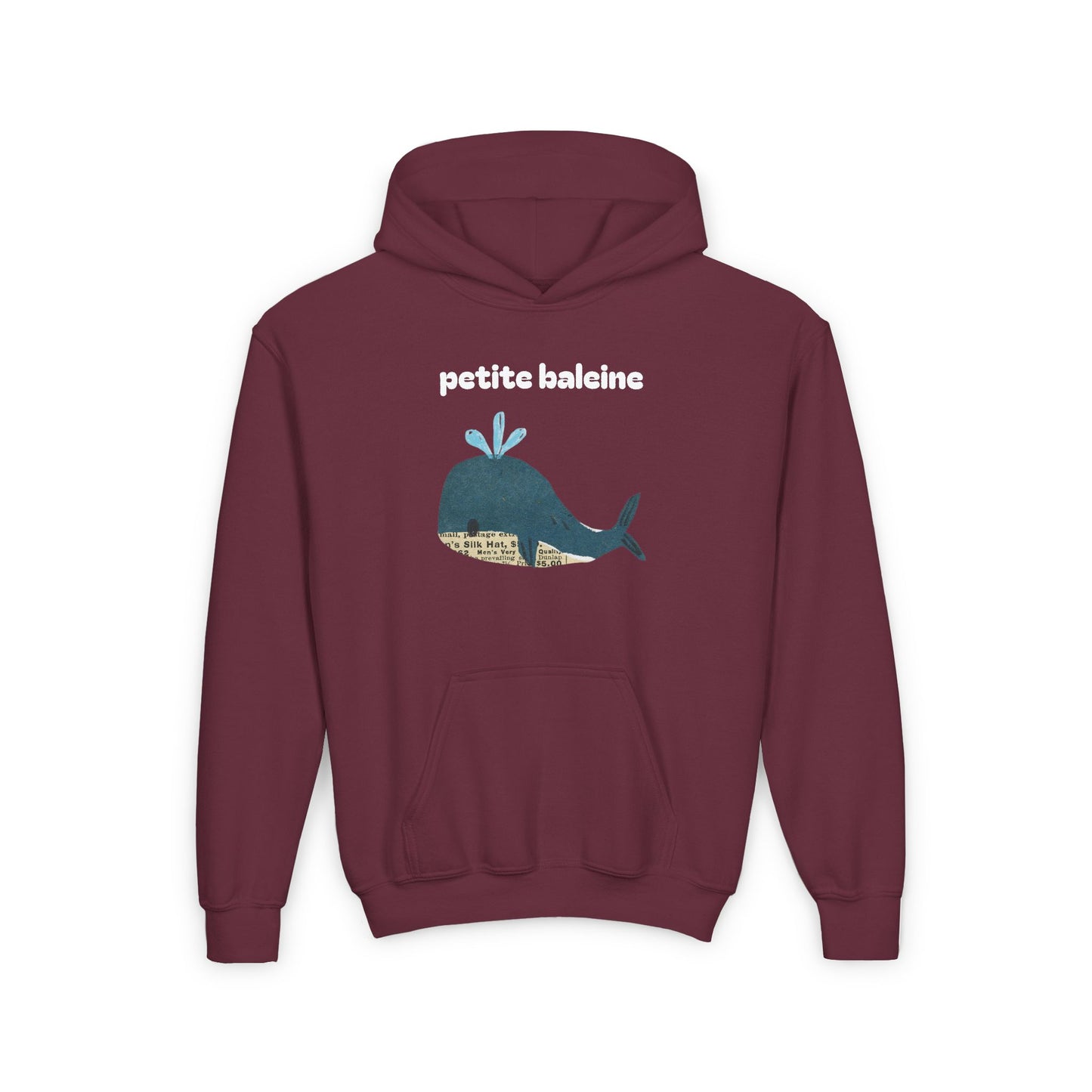 Sweat à capuche Petite Baleine pour enfant