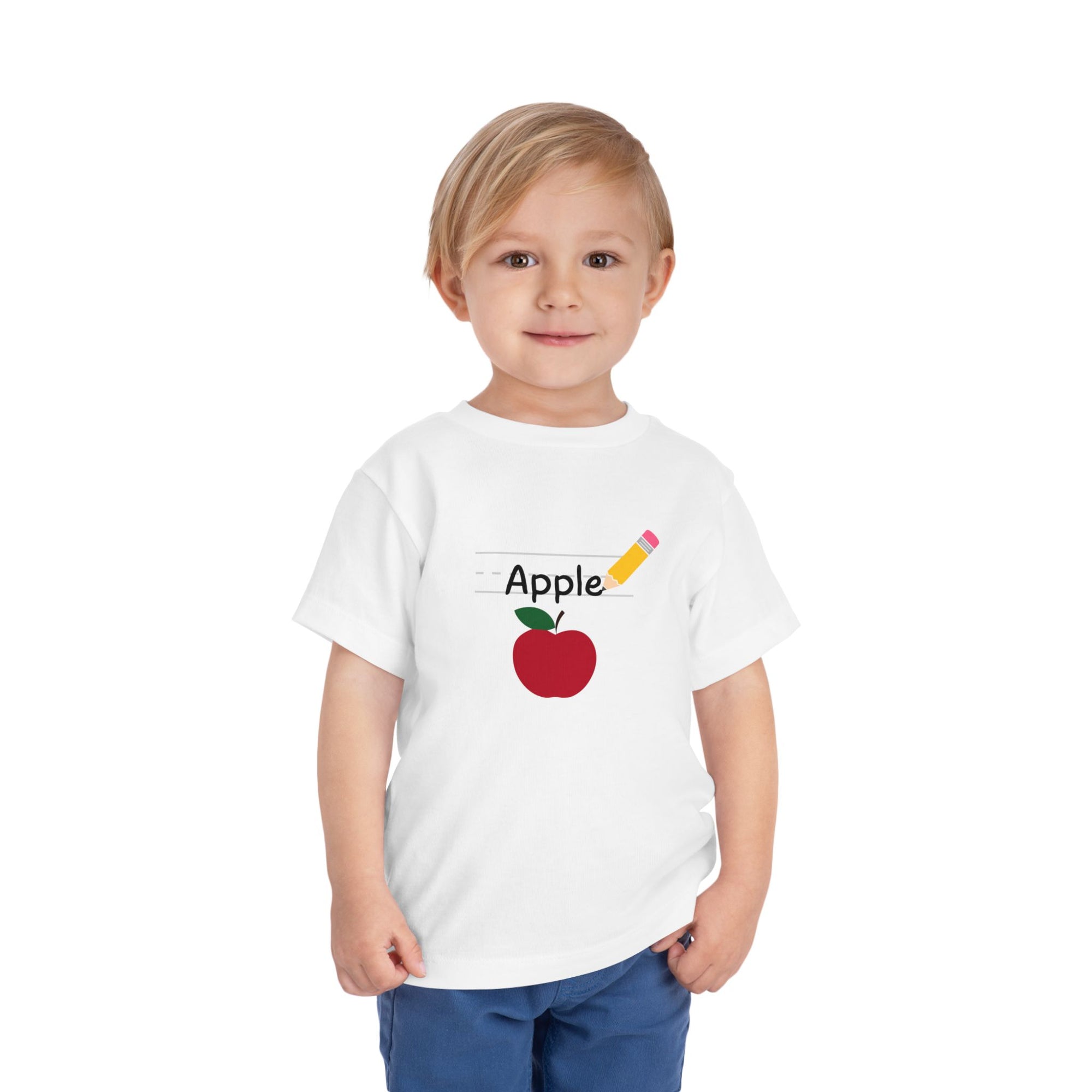 Apple Pencil Toddler Tee Shirt