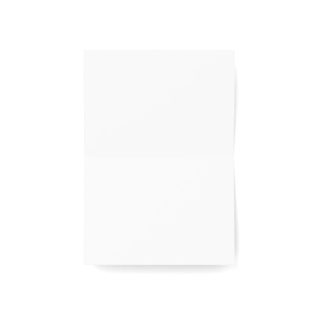 Dla Mojej Babci Polish Floral Grandmother Greeting Card for birthdays or special occasions, blank inside with envelope