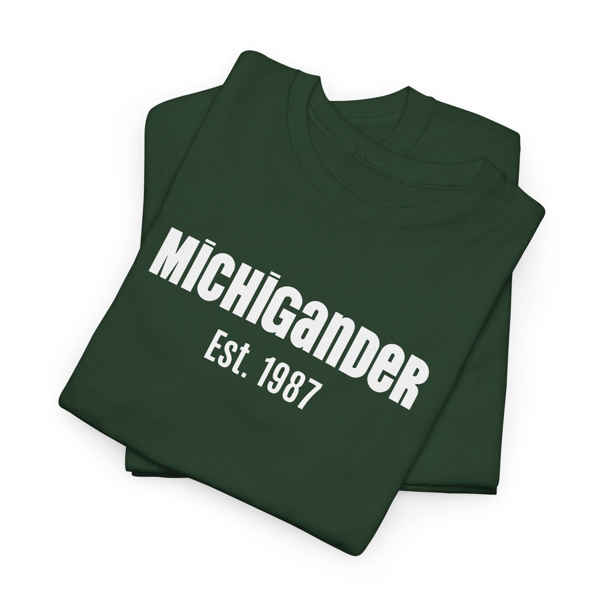 Michigander Established Year T‑Shirt — Customizable Michigan Pride Tee