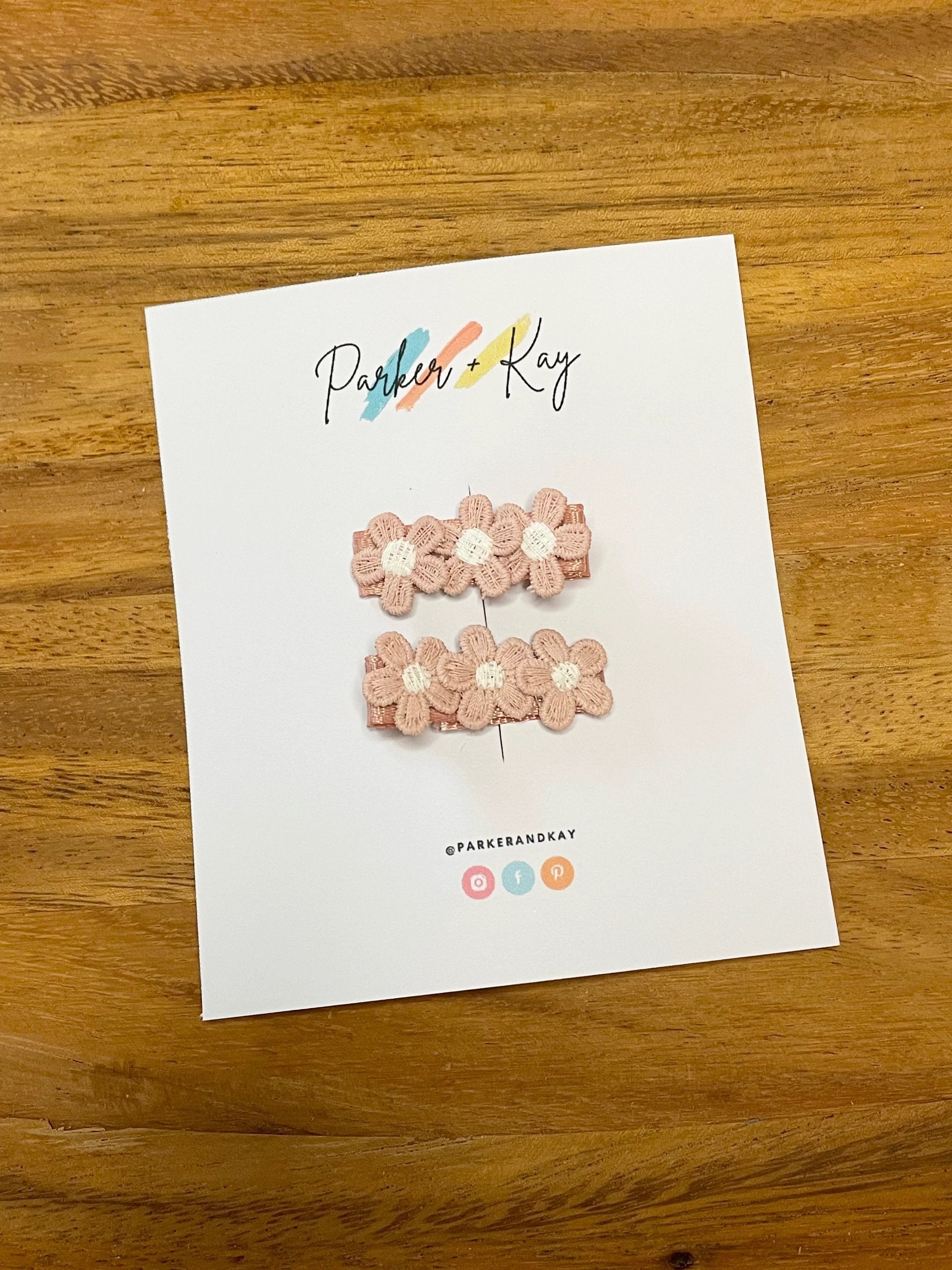 Baby Blooms Hair Clips by Parker + Kay Creative