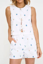 Kaylyn Vest/Short Set by Lady Hart