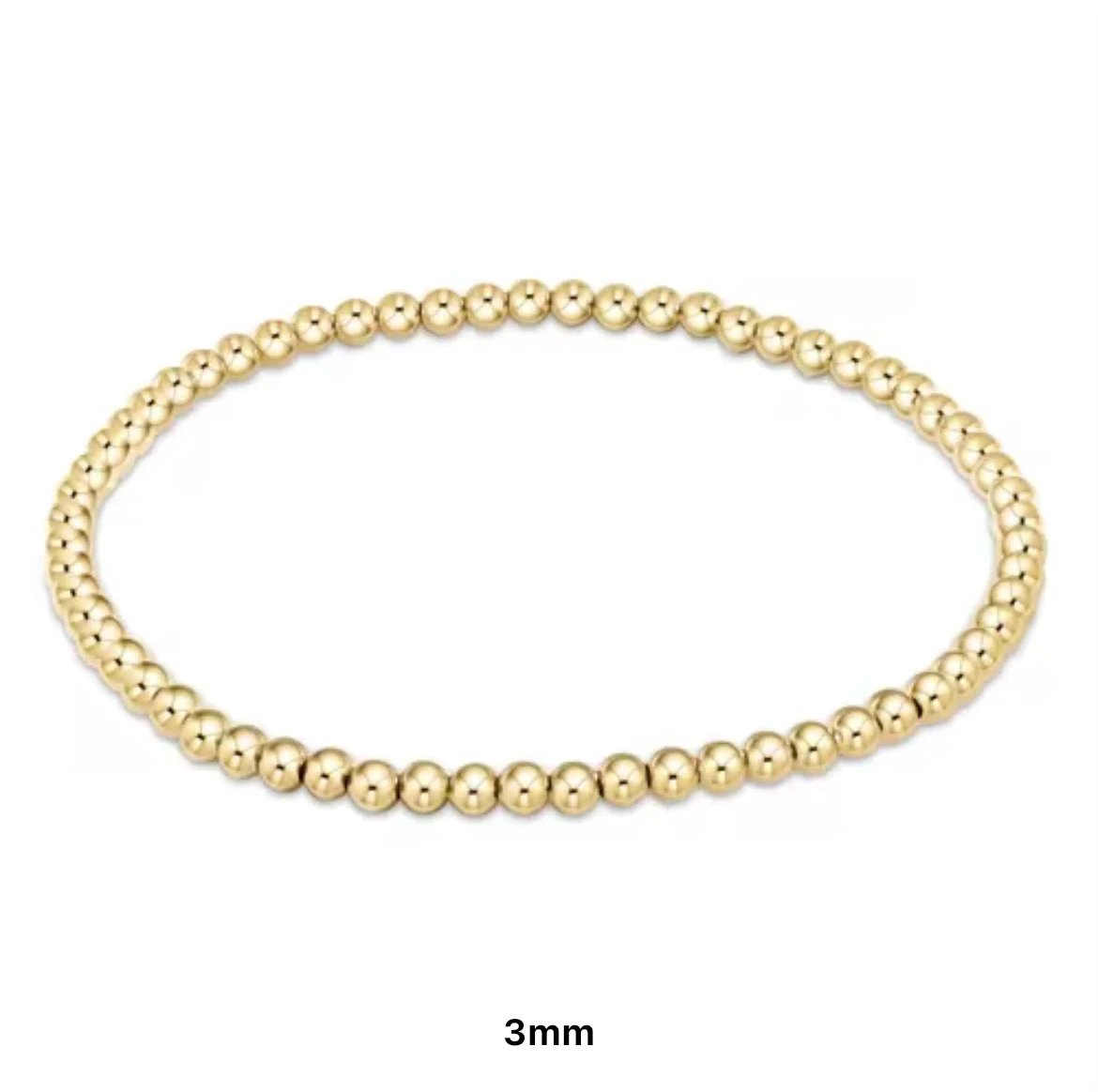 Classic Beaded Waterproof Non-Tarnish Bracelets by Curated By Suarez