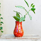 Calliope Heart Vase - Fruit Punch by Papillon Marketplace Online