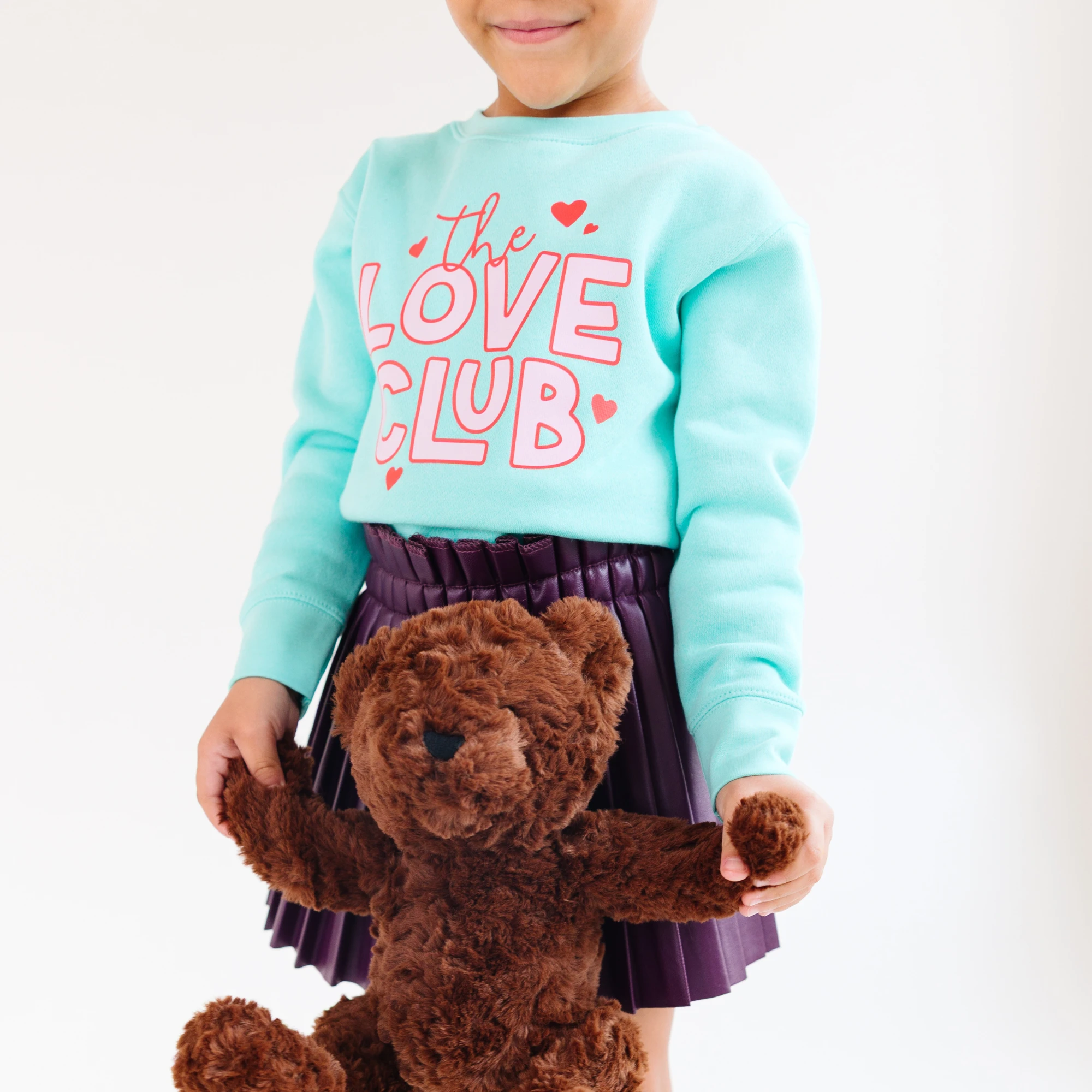The Love Club toddler and youth Sweater, valentine's day collection by Benny and Ray Apparel
