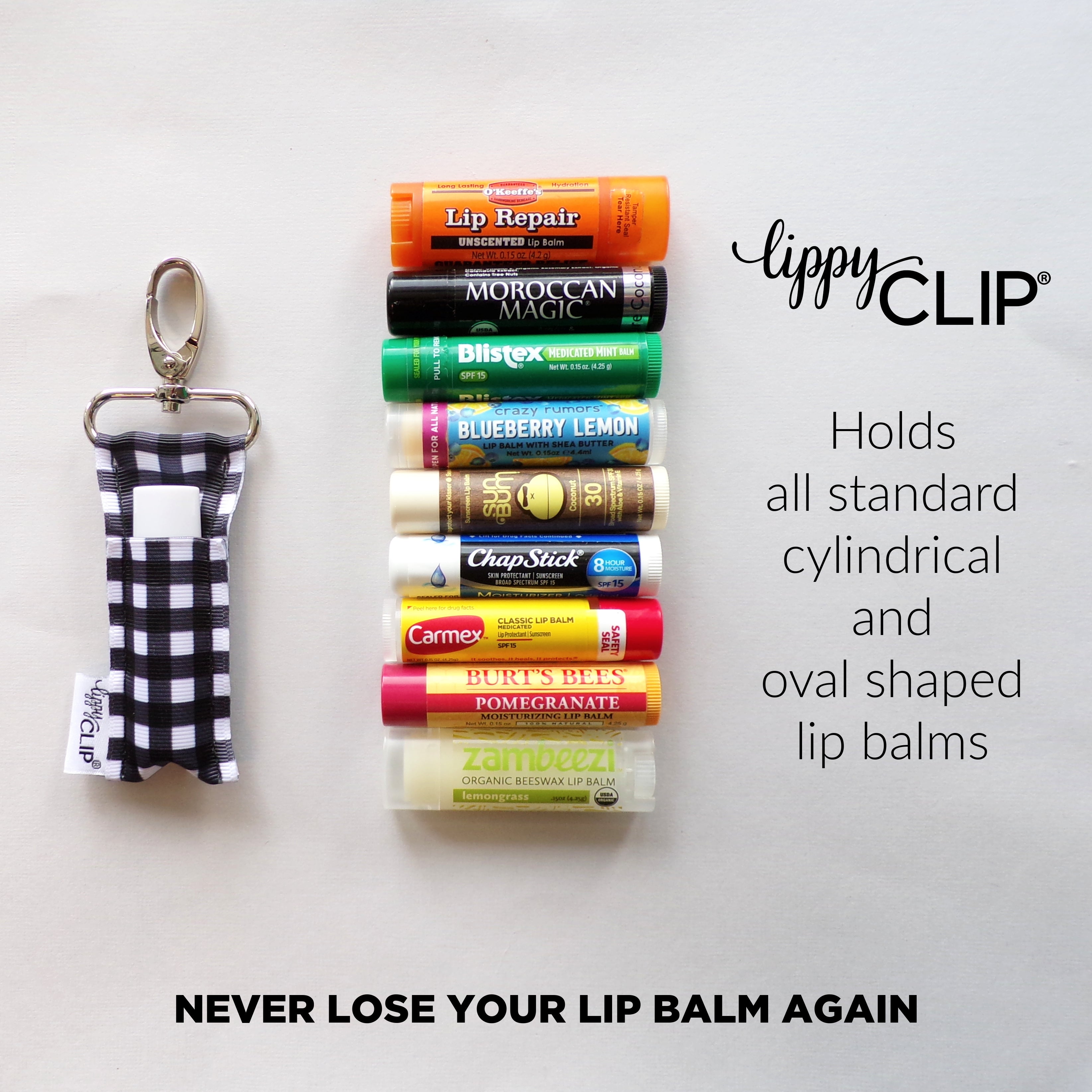 Mental Health Matters LippyClip® Lip Balm Holder
