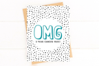 1 Year Cancer Survivor Card by Five Dot Post