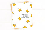 Chemo is Tough Stars Cancer Get Well Card by Five Dot Post