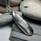 Gaelic Brave Ogham Necklace - Made in Ireland
