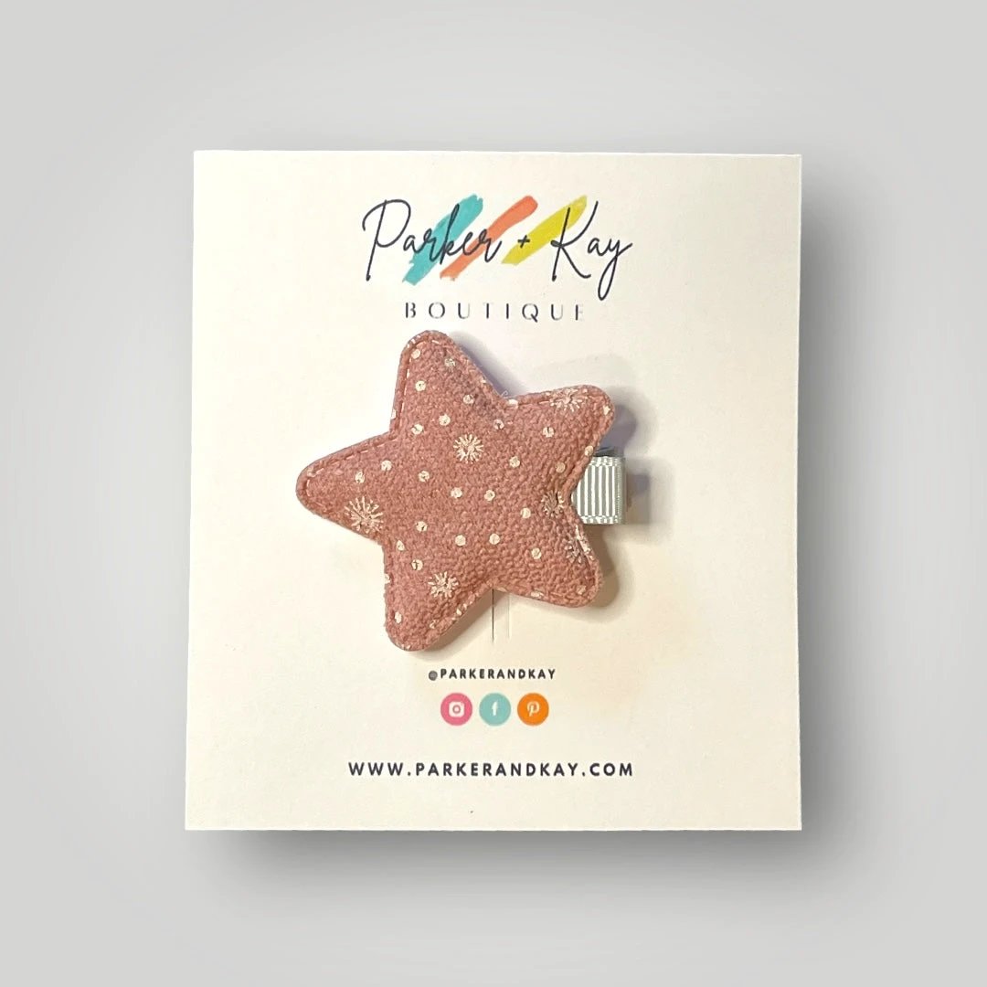 Big Star Statement Clip by Parker + Kay Creative