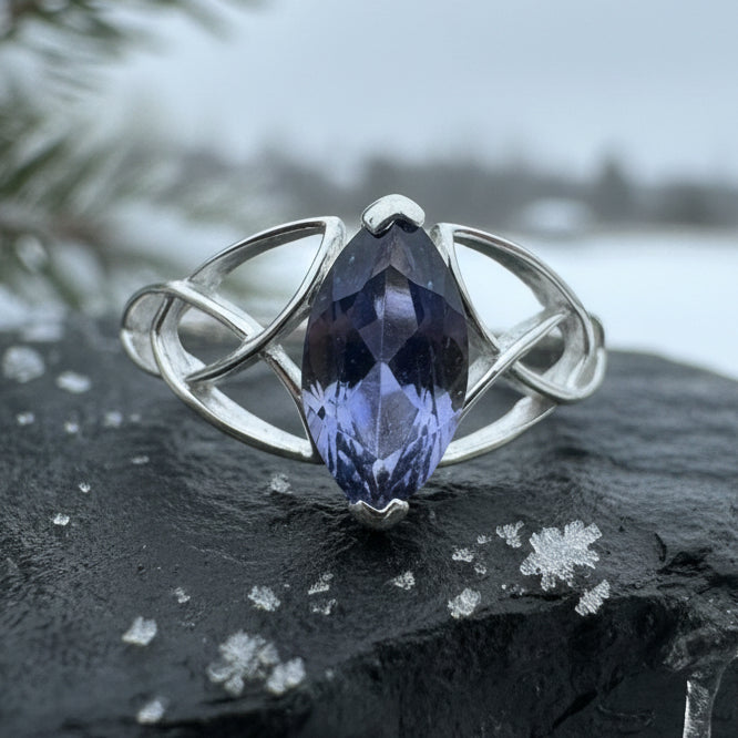 Millicent Celtic Trinity Knot Ring