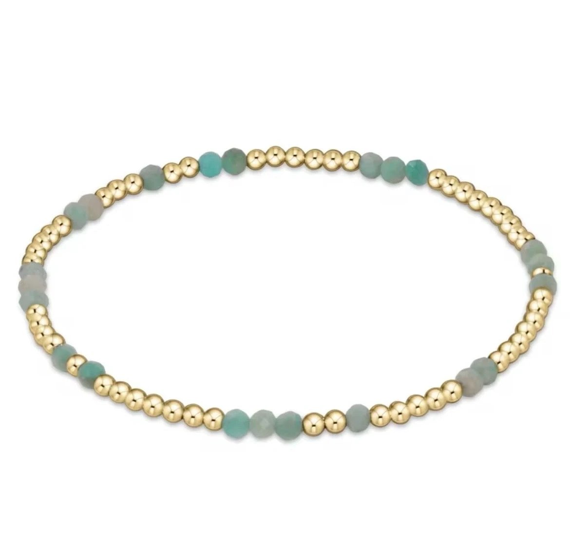 Gold Beaded Crystal Waterproof Non-Tarnish Bracelets by Curated By Suarez