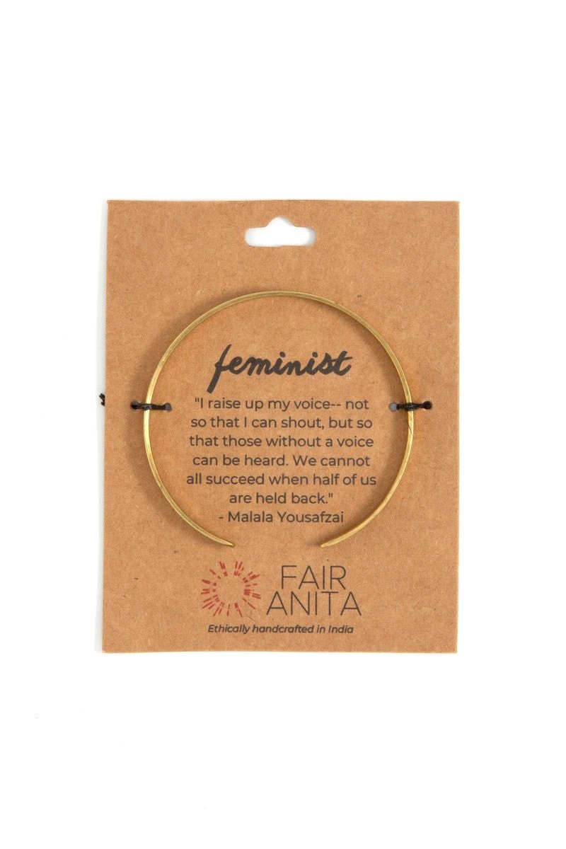 Feminist Cuff by Fair Anita