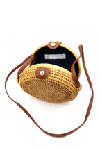Rattan Round Bag by Fair Anita