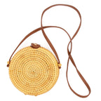 Rattan Round Bag by Fair Anita