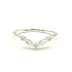Frosting Crystal Sterling Silver Ring by Fair Anita