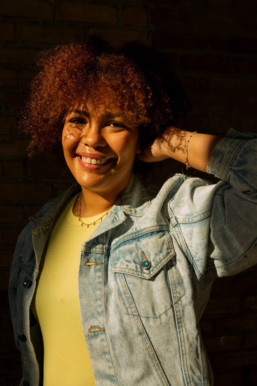 Laugh in Flowers Luxe Stone Bracelet by Fair Anita