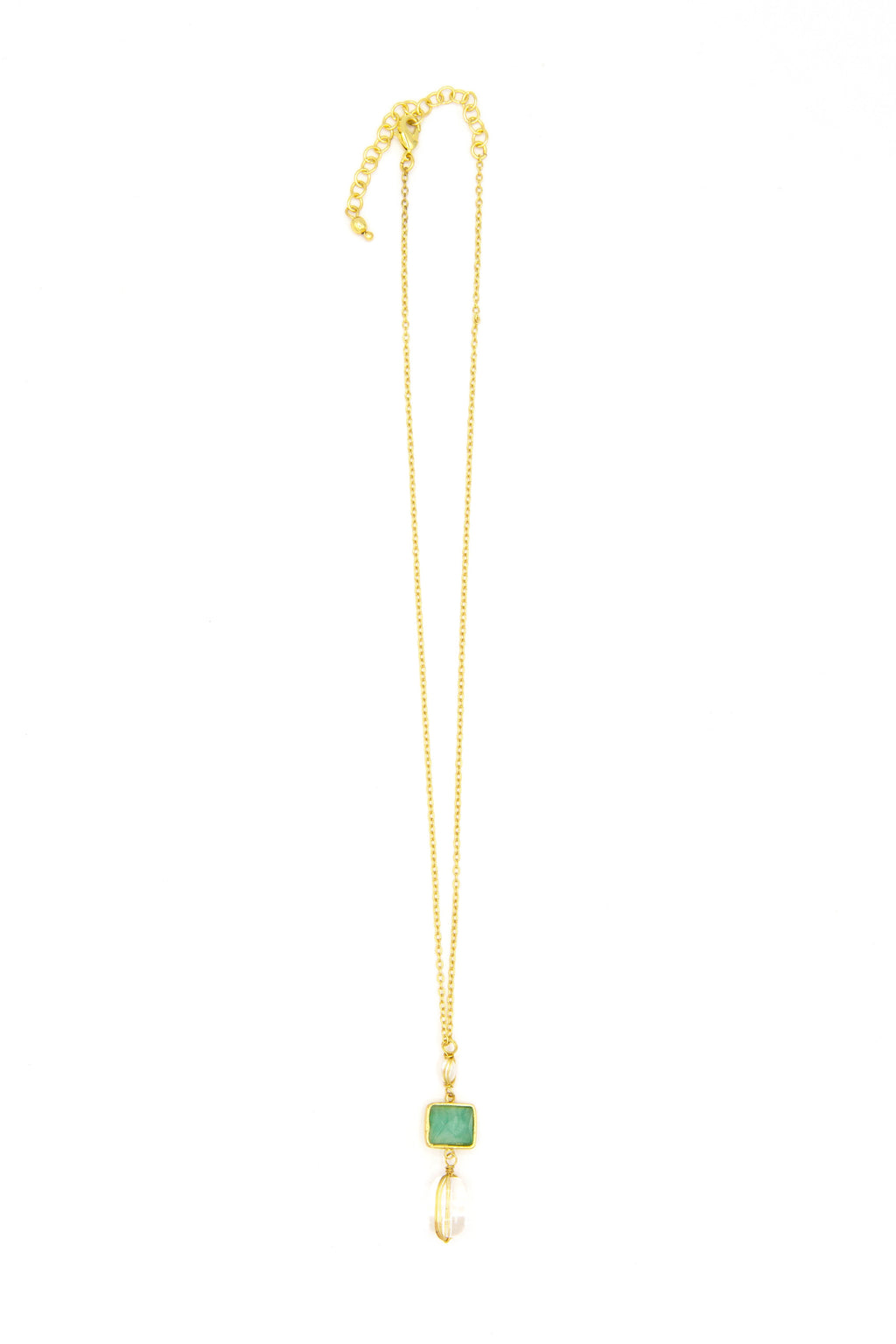 Regency Drop Pendant Necklace