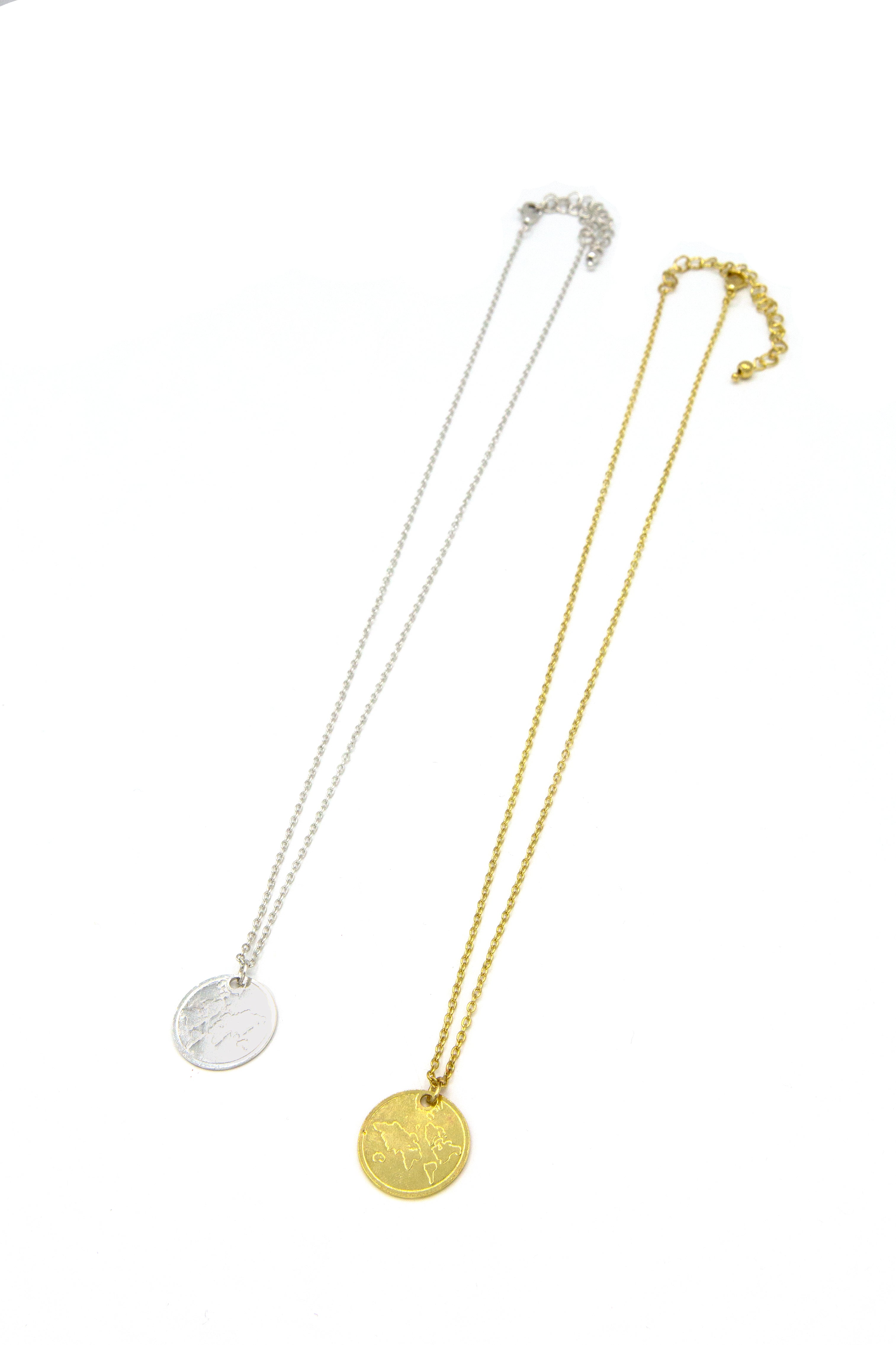 Globe Pendant Necklace