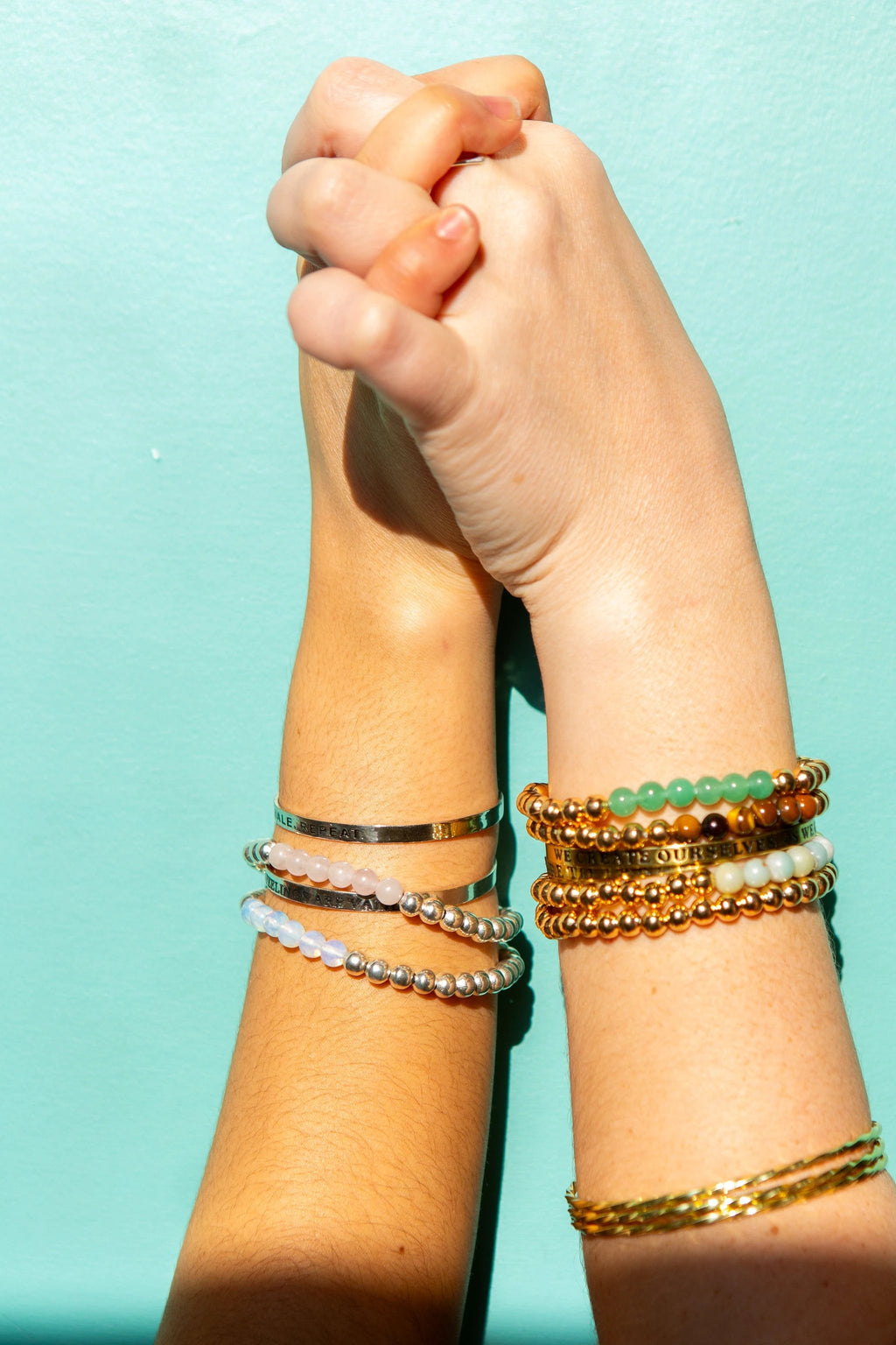 Stone Elastic Bracelet by Fair Anita