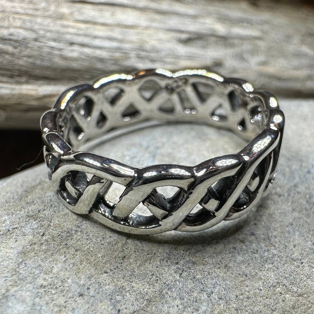 Promise Celtic Knot Ring in Sterling Silver