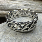 Promise Celtic Knot Ring in Sterling Silver