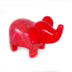 Maasai Red Elephant - Soapstone