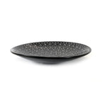 Mud Cloth Black Platter - 12"
