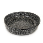 Mud Cloth Black Bowl - 12"