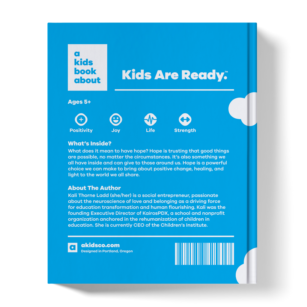 A Kids Book About Hope by A Kids Co.