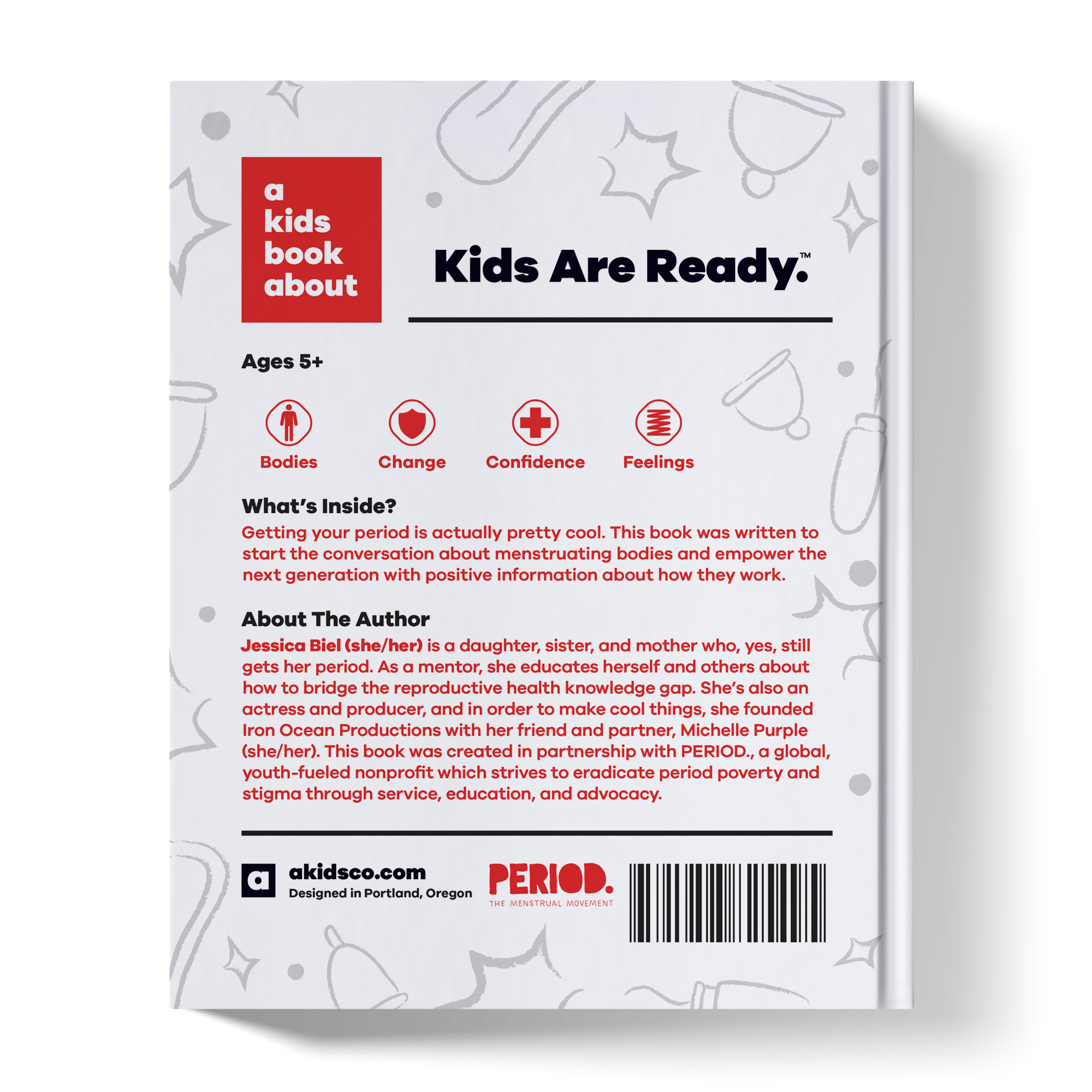 A Kids Book About Periods by A Kids Co.